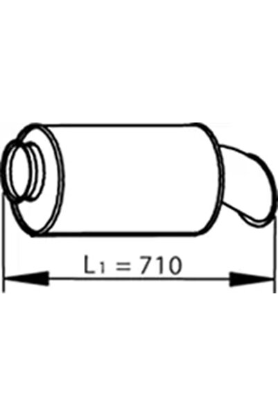 Dinex Toba Esapament Finala Volvo Fh/FL12/Fm