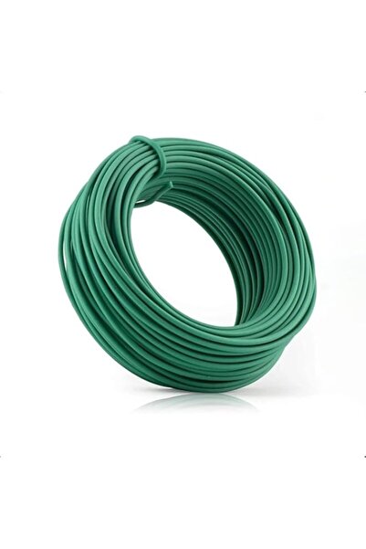 Generic X spring Plant Ties, 20m Green Flexible Garden Wire, Reusable Waterpr...