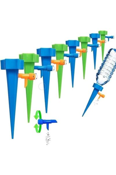 Generic 10 Pieces Automatic Plant Watering Spike, Self Watering Drip Irrigati...