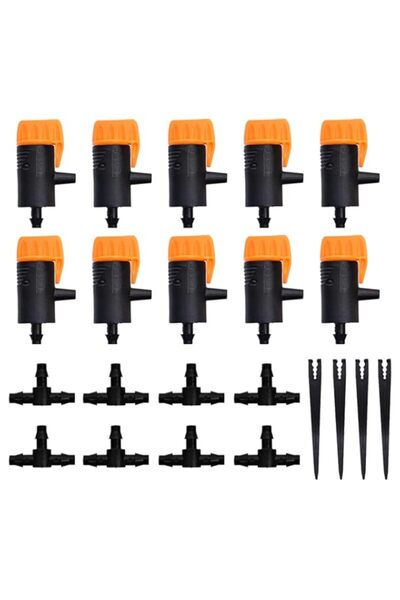 Generic Garden Irrigation Kit, Adjustable Micro Drip Dropper, Hose Bracket fo...