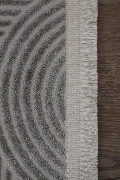 aren.HALI Verona Modern Antrasit Bohem Modeli Akrilik Makine Halısı