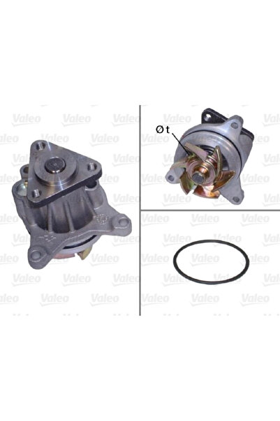 VALEO Pompa De Apa Racire Motor Ford C-Max/Focus 3 Turnier/Mondeo 3 Ford Aust...