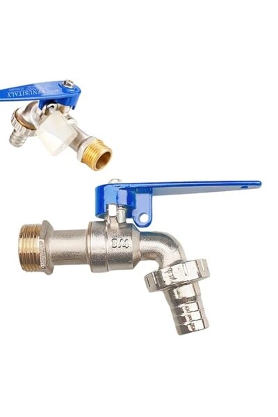 Generic HASTHIP® 3/4" Thread Water Lockable Faucet for Outdoor Spigots Faucet...