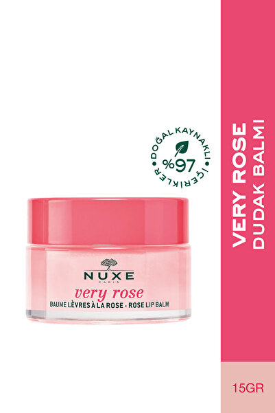 Nuxe Very Rose Gül Özlü Nemlendirici ve Besleyici Dudak Balmı 15 Gr