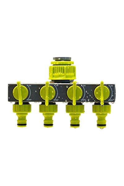 Generic Eacam 4 Way Garden Hose Splitters Faucet Diverter Tap Hose Connector ...