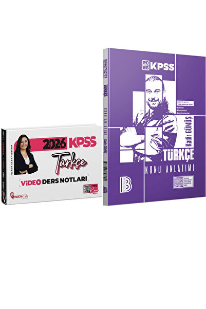 Benim Hocam Yayınları 2026 KPSS Türkçe Video Ders Notları Öznur Saat Yıldırım...