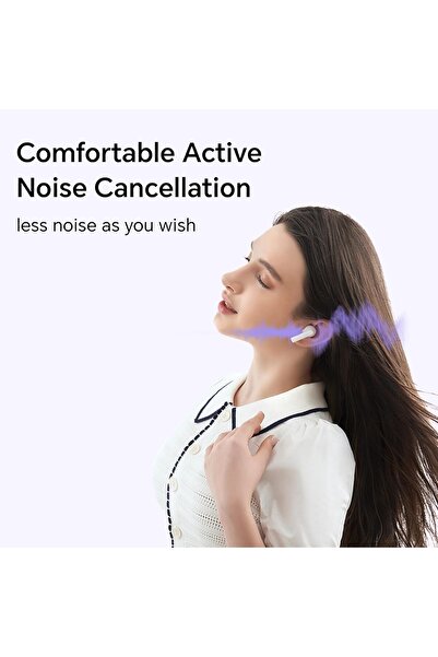 HONOR Choice Earbuds X7 Lite, 38-Hour Battery, Noise Cancelling, TWS Earphones, White