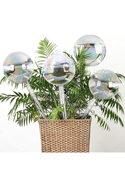 Generic Iridescent Self Watering Globes, Glass Rainbow Plant Watering Globes,...