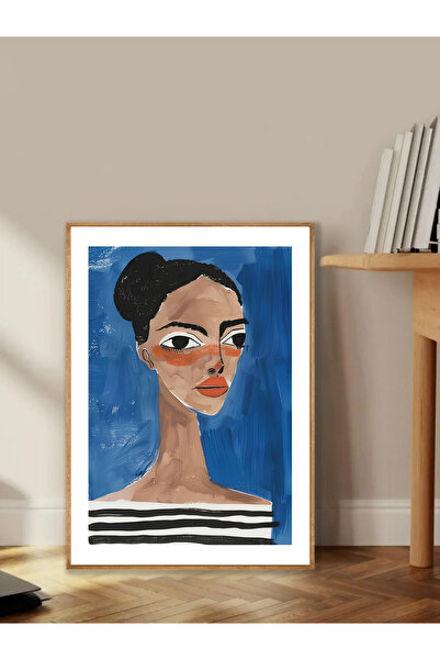 Tuba Decor Tablo dintr-o singură bucată cu rame din lemn pentru sufragerie, s...