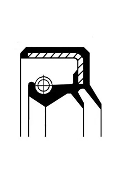 CORTECO Уплътнение на диференциала Man L2000/M 2000 L/M 2000 M