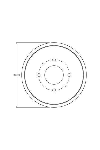 TRW Tambur Frana Mitsubishi Colt 6/Colt Caseta/ Smart Forfour