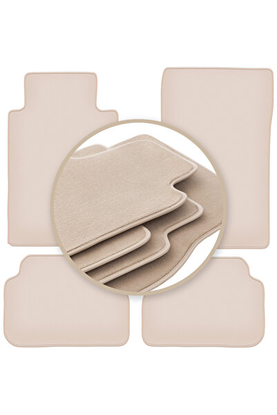 Other Covorașe bej PREMIUM pentru: Mercedes E W124 coupe 1984-1997