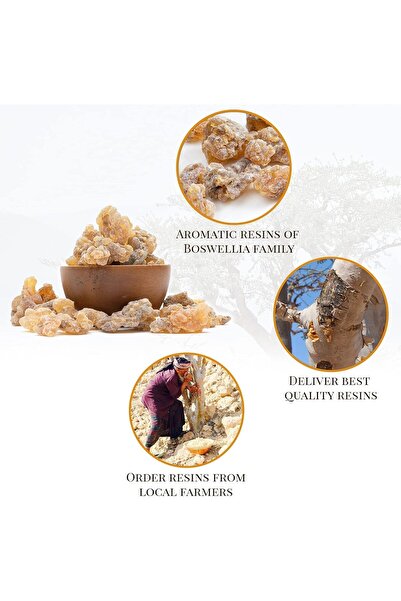 HYGGO Organic Frankincense Resin 250g (Boswellia Carterii)