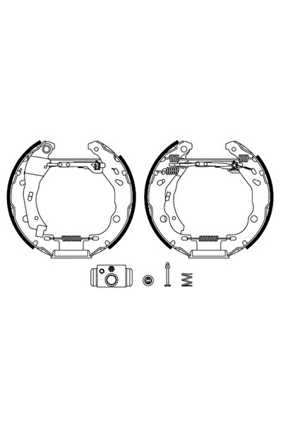 TEXTAR Set Saboti Frana Dacia Logan 2/Sandero 2 Renault Clio 2/Clio 4/Clio Sy...