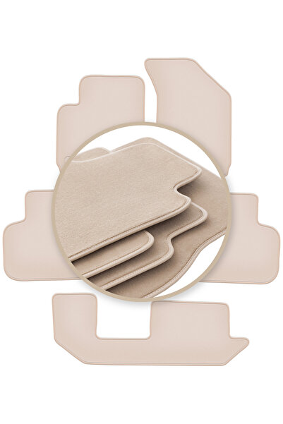 Other Covorașe bej PREMIUM pentru: Fiat Freemont 7 locuri 2011-2016