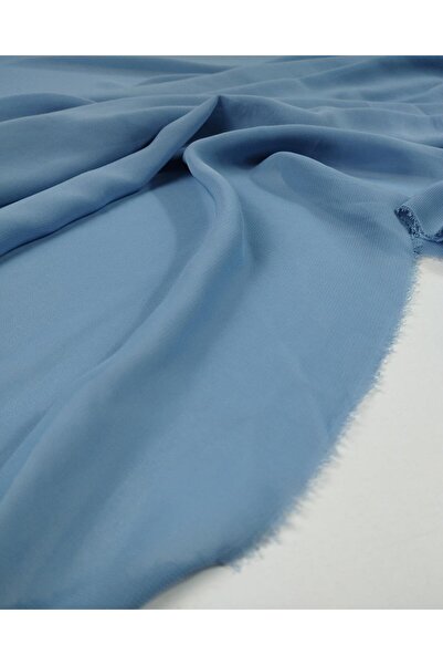 Kumaş Parça șifon de culoare albastru deschis (lățime 145 cm x lungime 275 cm)