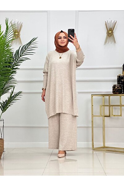 Valens Butik Battal Size Double Tunic Pants Set