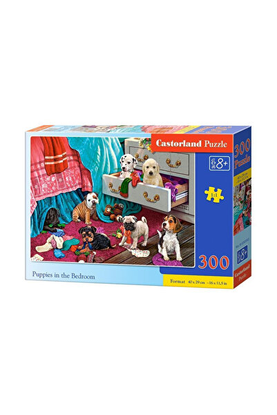 Castorland Puzzle 300 pieces Puppies in the Bedroom 30392