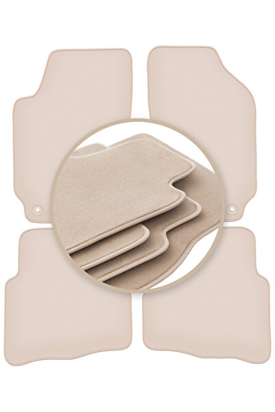 Other Covorașe bej PREMIUM pentru: Skoda Fabia I hatchback, sedan, break 1999-2007