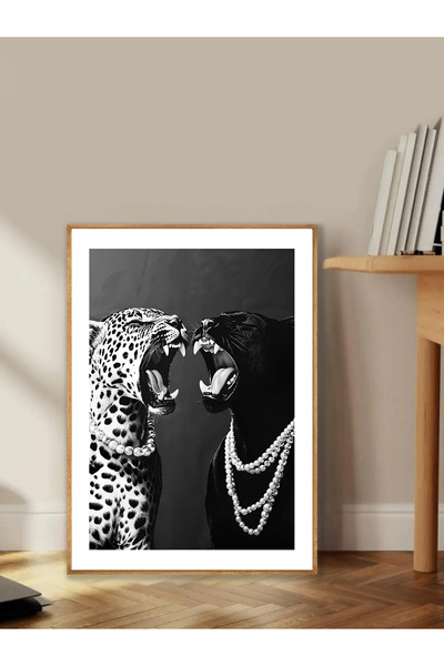 Tuba Decor Tablo dintr-o singură bucată cu rame din lemn pentru sufragerie, sufragerie, bucătărie