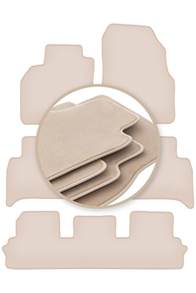 Other Covorașe auto PREMIUM bej pentru: Renault Grand Scenic III 7 locuri 200...