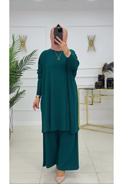 Valens Butik Battal Size Double Tunic Pants Set