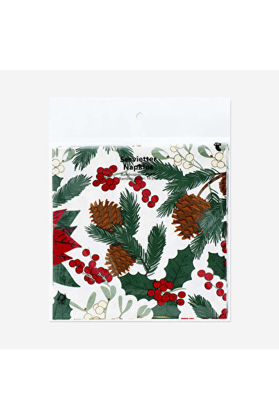 Flying Tiger Copenhagen 16'lı Yılbaşı Çiçeği Desenli Peçete