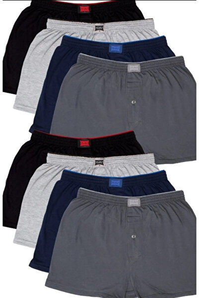 nuda luna Pachet de boxeri pentru bărbați, simplu, bumbac moale culori, 6 buc...