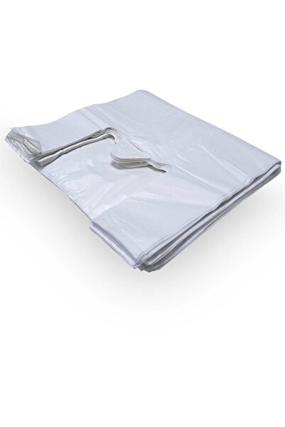 PEMA TEDARİK Kalın Atlet Beyaz Market Pazar Taşıma Poşeti Çöp Poşeti Orta Boy 1 Kg