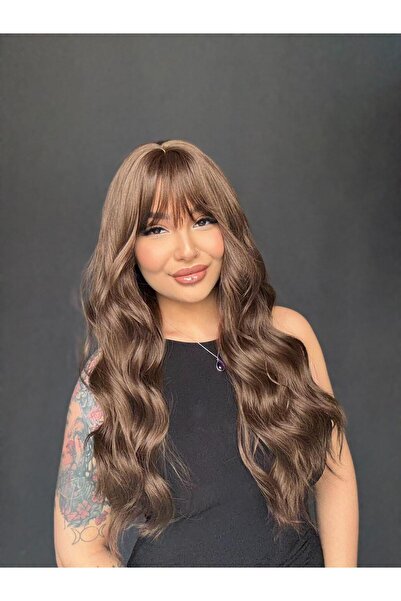 Suzan Peruk Medikal Peruk -Baş derili-Ense ayarlama kopçalı-Her başa uyumlu ÖZEL SERİ-(Bone+Tarak Hediyeli)