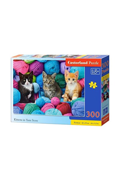 Castorland Puzzle 300 pieces Kittens in the Yarn Store 30477