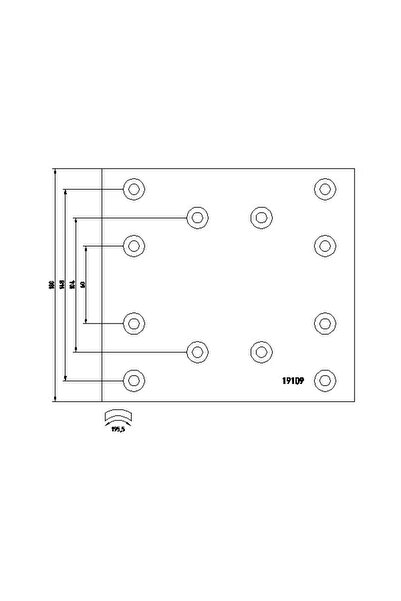 TEXTAR Set Garnituri De Frictiune Frana Tambur Iveco Trakker 1/Trakker 2