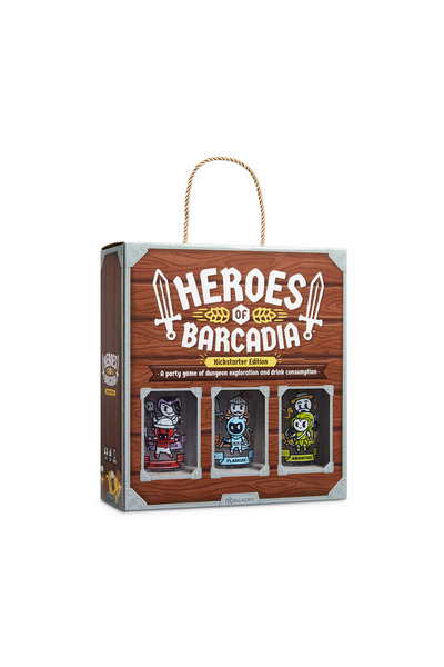 OEM Ediție Kickstarter a jocului de bază Heroes of Barcadia
