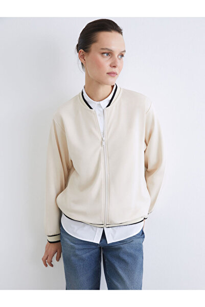 LC Waikiki Gray Women's College Jacket