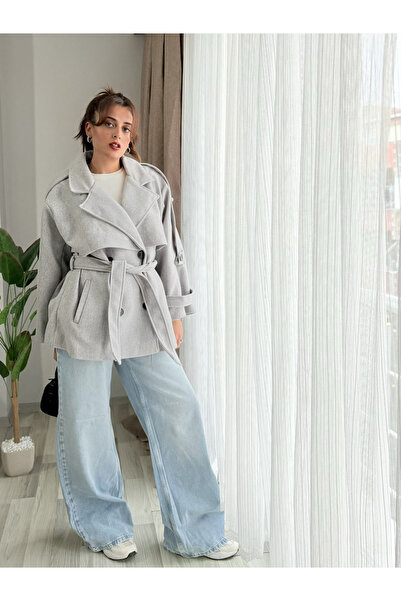 Misun butik PREMIUM KALİTE GRİ RENK KAŞE KABA