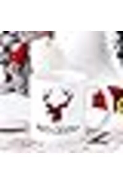 The Bros Christmas Coffee Mug with Reindeer Merry Christmas and New Year Cup 11oz Gift for Friends and Family