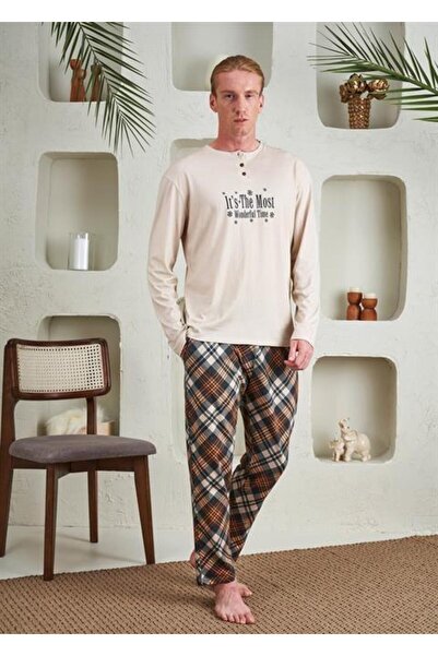 Relax Mode Erkek Patlı Pijama Takım - 10800