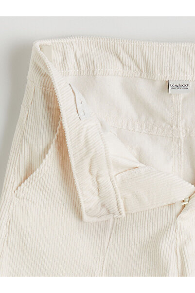 LC Waikiki Wideleg Velvet Girls' Trousers