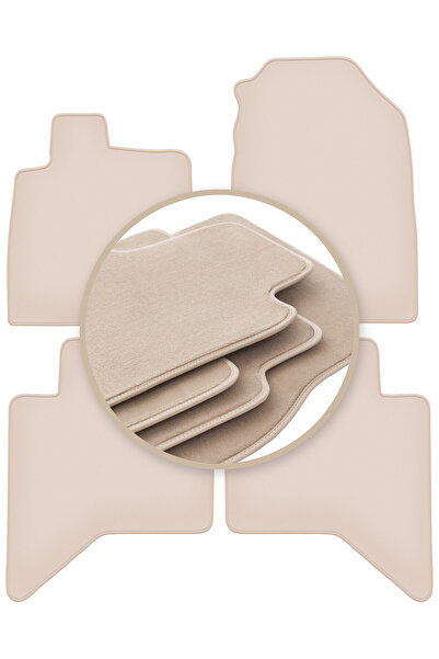 Other Covorașe auto PREMIUM bej pentru: Isuzu D-MAX III pickup 2019-