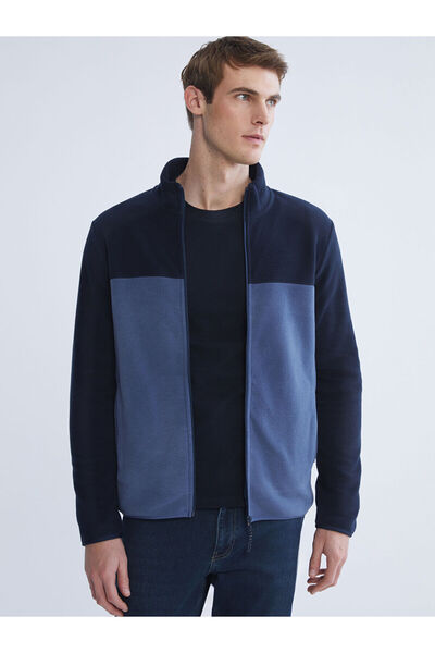 LC Waikiki guler ridicat Hanorac pentru bărbați cu fermoar tricou