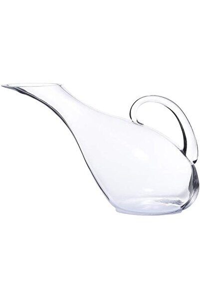 The Bros 1500ml Glass Swan-Shape Wine Decanter Aerator Carafe with Handle Wine Dispenser Jug