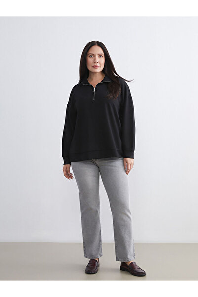 LC Waikiki Gray Mom Fit Women's Jean Pants