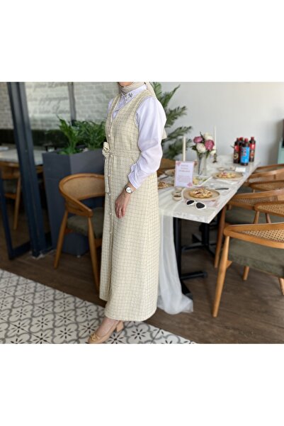 İkizler Butik Ekru Tüvi̇t Ji̇le