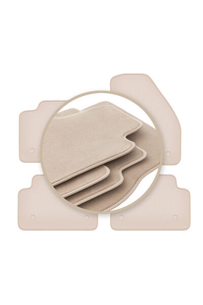 Other Covorașe bej PREMIUM pentru: Jaguar E-Peace SUV 2017-