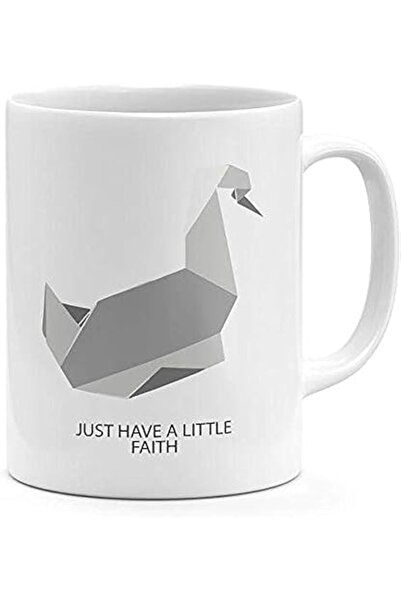 The Bros Ceramic Just A Little Faith Prison Break Mug White