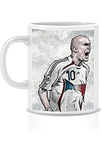 The Bros Zidane White Ceramic Mug