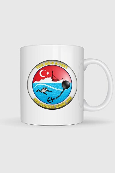 Bahriyeli Collection كوب بتصميم سفينة TCG Network 6 A1581