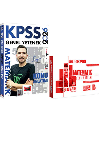 Benim Hocam Yayınları 2026 KPSS Matematik Konu Anlatımı (İlyas Güneş) - 2026 ...