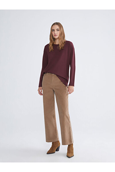 LC Waikiki Λαμπερές επιλογές από το Shining Store |   Γυναικείο μπλουζάκι με λαιμόκοψη Oversize