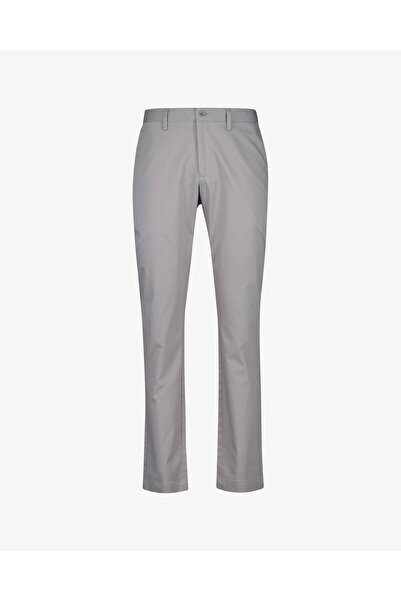 Gant Men's Gray Slim Fit Trousers